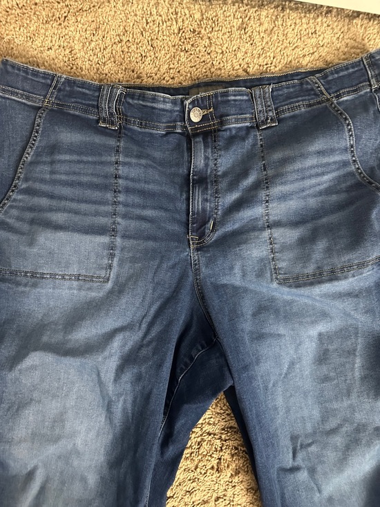 Torrid Dark Blue Denim Jeans Size 24 - Picture 3 of 5